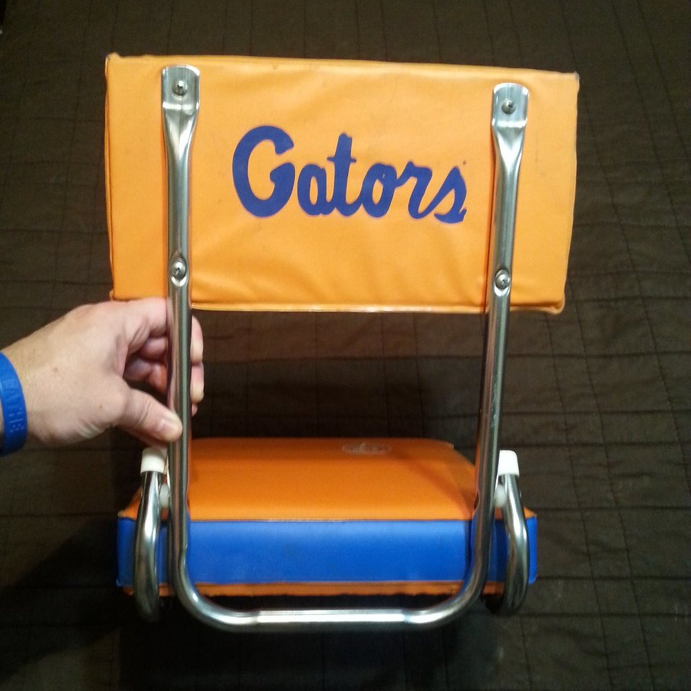 Vintage Florida Gators Bleacher Seat Chair Cushion Fo… Gem